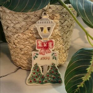 🎄Lenox Holiday Lamp Post Ornament